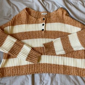 american eagle cropped sweater